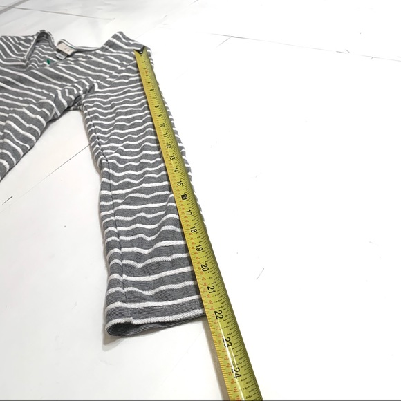 A New Day Black and White Striped Tie Back Top - Picture 6 of 7